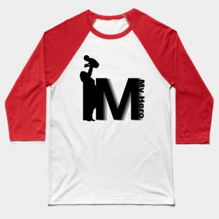 Mom, My Hero Baseball T-Shirt